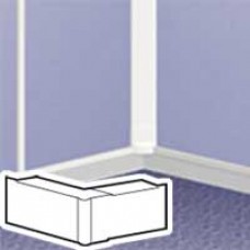 Angle int-ext variable - pour moulure DLPlus 40x20 - blanc