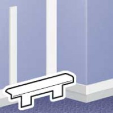 Embout - pour moulure DLPlus 75x20 - blanc