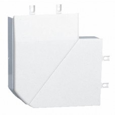 Angle plat variable - pour moulure DLPlus 75x20 - blanc