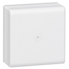Boîte de dérivation saillie - 75x75x35 - pour moulure DLPlus - blanc