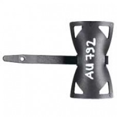Plaque signalétique - pour collier installation l 7,6 maxi - noir