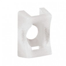 Embase à visser Colring - pour collier l 4,6 - fixation par vis Ø4 - incolore