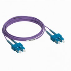 Cordon optique OM 3 multimode - cat.6A - SC/LC - L. 3 m