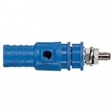 Borne à prise arrière de sécurité - Ø4 mm - 1000 V - 32 A - noir