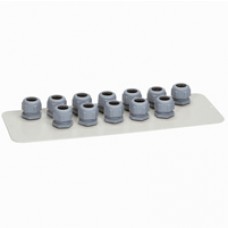 Plaque IP 55 avec presse-étoupe multi-câbles - pour coffret Atlantic