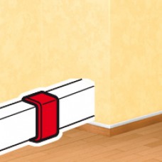 Joint de couvercle - pour moulure DLPlus 40x12,5 - blanc