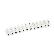 Barrette de connexion Nylbloc - cap 2,5 mm² - blanc