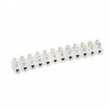 Barrette de connexion Nylbloc - cap 6 mm² - blanc