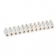 Barrette de connexion Nylbloc - cap 10 mm² - blanc