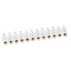 Barrette de connexion Nylbloc - cap 16 mm² - blanc