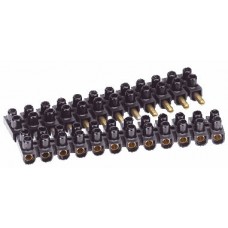 Barrette de connexion Suprem - à broche - cap 10 mm² - noir