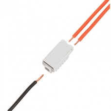 Borne connexion sans vis mixte - par lames indépendantes - 24 A - 400 V~ - gris
