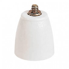 Isolateur porcelaine nu - reçoit bornes 40 et 75 mm²