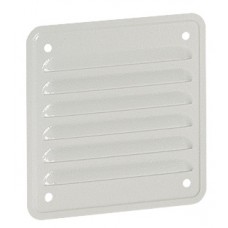 Ouïe d'aération métal - IP32 IK10 - RAL 7035 - 138 x 138 mm