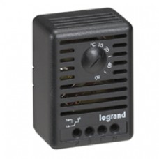 Thermostat-pour coffret/armoire XL-VDI-LCS2 19''-5 à 60 °C-10A, 250 V~-fix. Magn