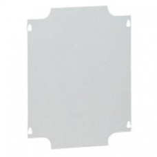 Plaque de montage métal - ép 15/10 - pour boîtier industriel 359x265x154