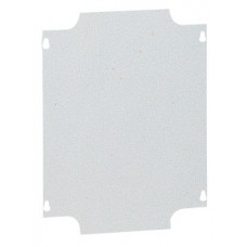 Plaque de montage métal - ép 15/10 - pour boîtier industriel 310x240x160