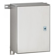 Coffret Atlantic inox 304L - IP66 IK10 - 400x300x200 mm - vertical 1 porte