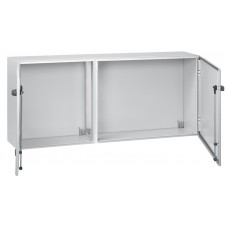 Coffret métal Atlantic associable - IP55 IK10 - RAL 7035 - 600x800x300 - horiz