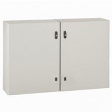 Coffret métal Atlantic associable - IP55 IK10 - RAL 7035 - 800x800x300 - carré