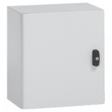 Coffret métal Atlantic - IP66 IK10 - RAL 7035 - 300x300x150 - carré