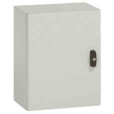 Coffret métal Atlantic - IP66 IK10 - RAL 7035 - 500x400x250 - vertical