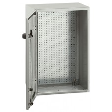 Coffret métal Atlantic - IP66 IK10 - RAL 7035 - 600x400x250 - vertical