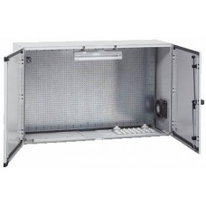 Coffret métal Atlantic - IP55 IK10 - RAL 7035 - 600x1000x300 - horizontal
