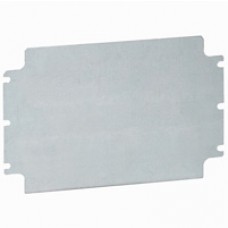 Plaque pleine acier - pour boîtier industriel Atlantic IP 66 150x200 mm