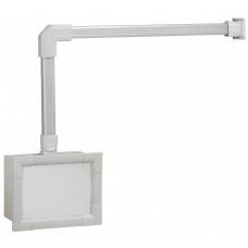 Pupitre de commande métal Atlantic axis - porte avant - 300x400x200 mm