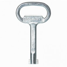 Clé métal pour empreintes - triangle mâle de 8 mm
