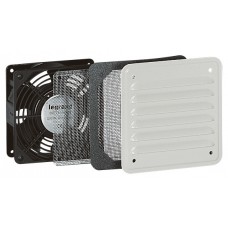 Ventilateur 30/160 m³/h - RAL 7032 - avec ouïe métal - IP32 IK10