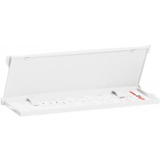 Pochette fermée autocollante pour plans - IP 50 - 324x120x18 mm - gris RAL 9002