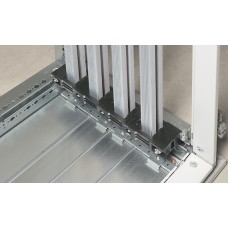Support isolant barre aluminium en C - jusqu'à 1600 A - pr armoire XL3 4000 - P.725 mm