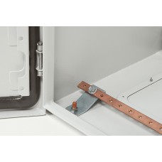 Barre cuivre à trous taraudés - 12x4 mm - 160 A admissibles - L. 990 mm