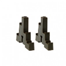 Support isolant (2) 4P - 1 barre par pôle jusqu'à 280 A - barre 12x2/12x4 -Altis