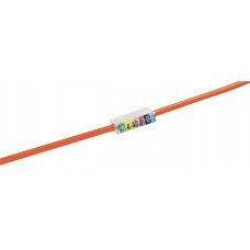 Réglette Mémocab - code coul international - l 2,3 mm - chiffre 5 - vert