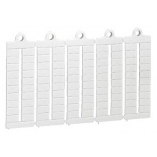 Plaque repères bloc jonction Viking 3 - vierges - pas 6 mm