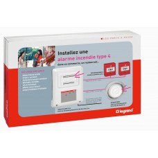 Tableau d'alarme incendie de type 4 - 230 V~ - 1 boucle - prêt-à-poser