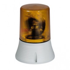 Feu clignotant/fixe 55 candelas - IP 65 - IK 10 - 12 à 48 V= - orange