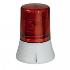 Feu à éclats 1050 candelas - IP 65 - IK 10 - 12/24 V~/= - rouge
