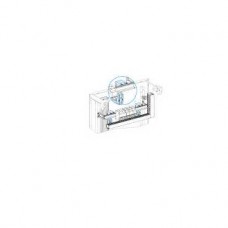 Supports adaptables (10) pour goulotte horizontale