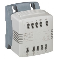 Transfo cde et signal mono connexion auto - prim 230/400 V/sec 24 V - 63 VA