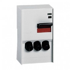 Combiné à cartouches Pac - saillie - 2P - 20 A - gris clair