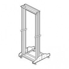 Bâti-rack 19'' - 42 U - 2 montants - 1956x540x640 mm - LCS²