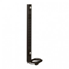 PDU vertical-mesure d'intensité-mono-20 prises C13+4 prises C19-fiche C20 LEC 60320