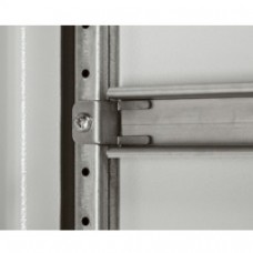 Pattes équerre pour rail sur porte (2) - pour armoire Altis