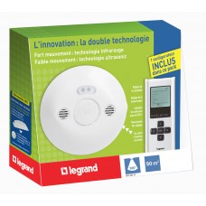 Prêt à poser interrupteur détecteur ECO 2 Mosaic - IR/US +  configurateur mobile