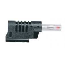 Fiche banane - Ø4 mm - 16 A - 33 V= - 70 V~ - noir