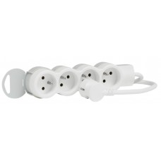 Rallonge multiprise standard - 4x2P+T - cordon 1,5 m